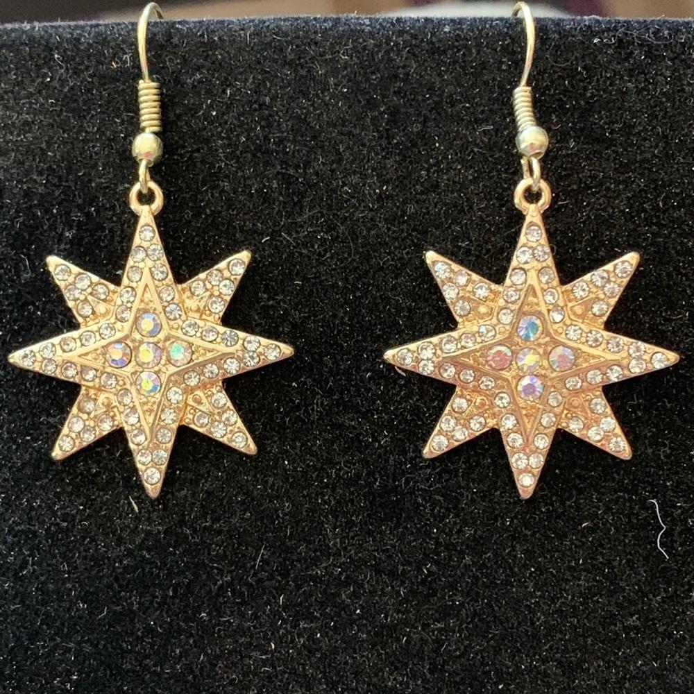 Sparkly Star Earrings